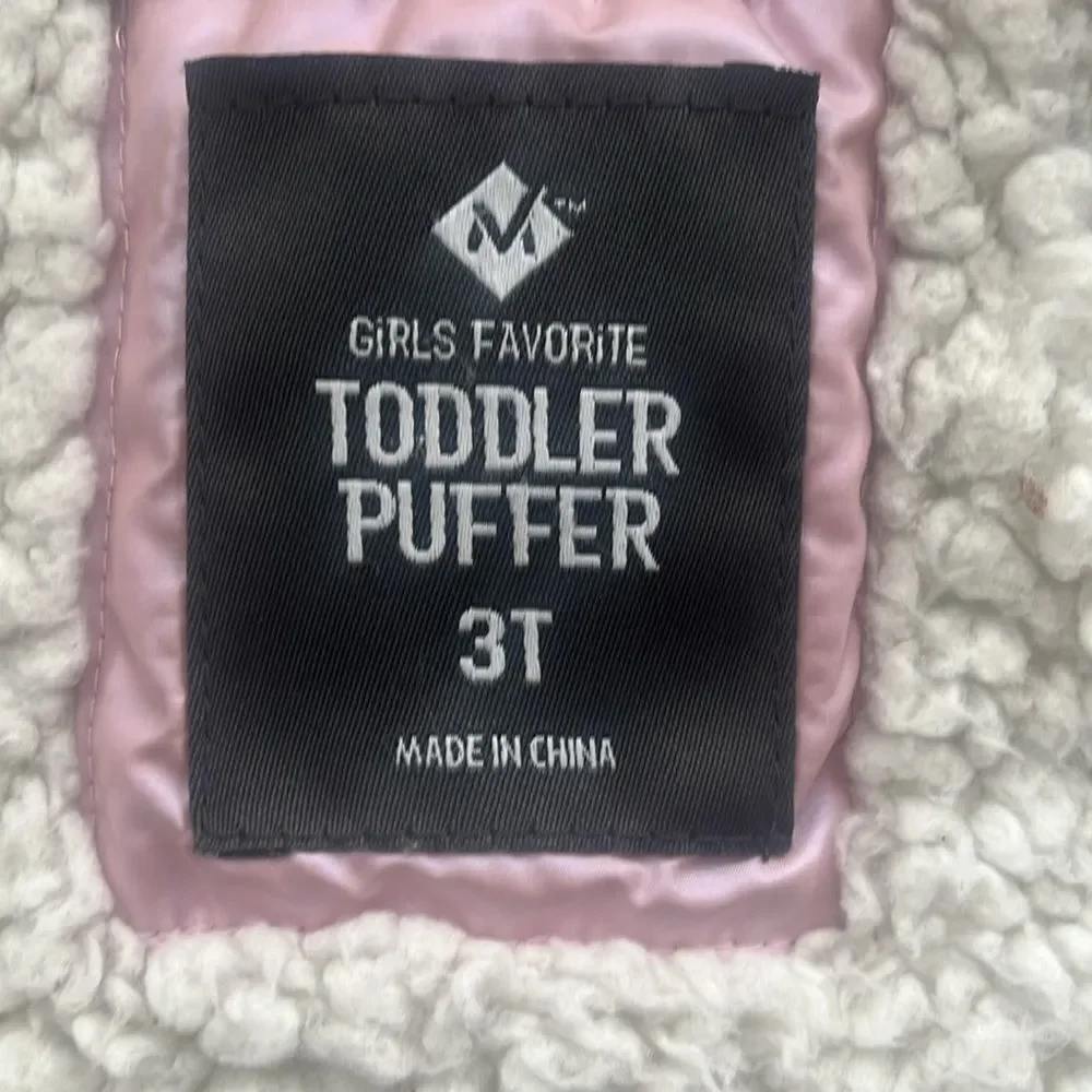 Toddler Girl Puffy Jacket